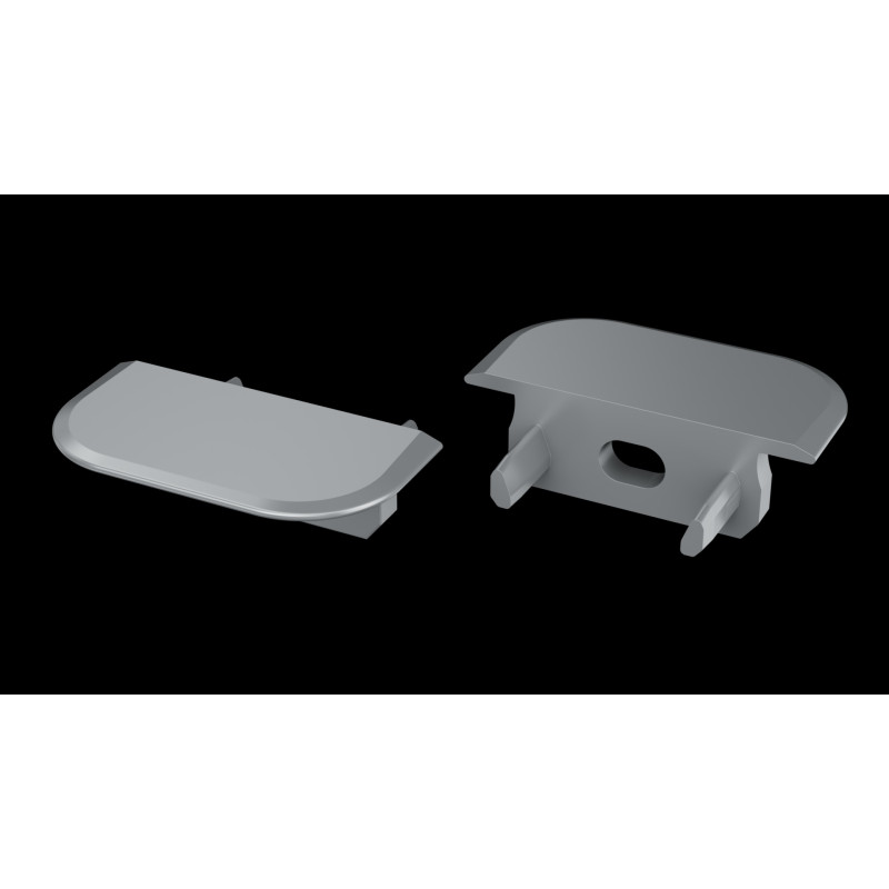 Greenlux EC-PROFIL Z GRAY HO (12-0104-00) - Koncovka profilu GXLP1472