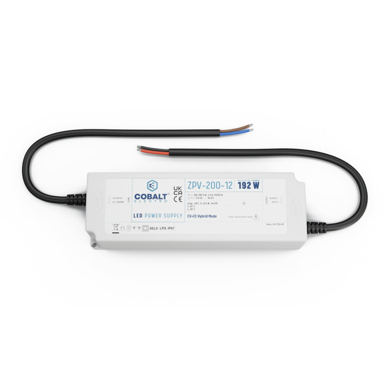 Greenlux DRIVER 200W/P IP67 12V (ZPV-200-12) - LED driver GXLD307