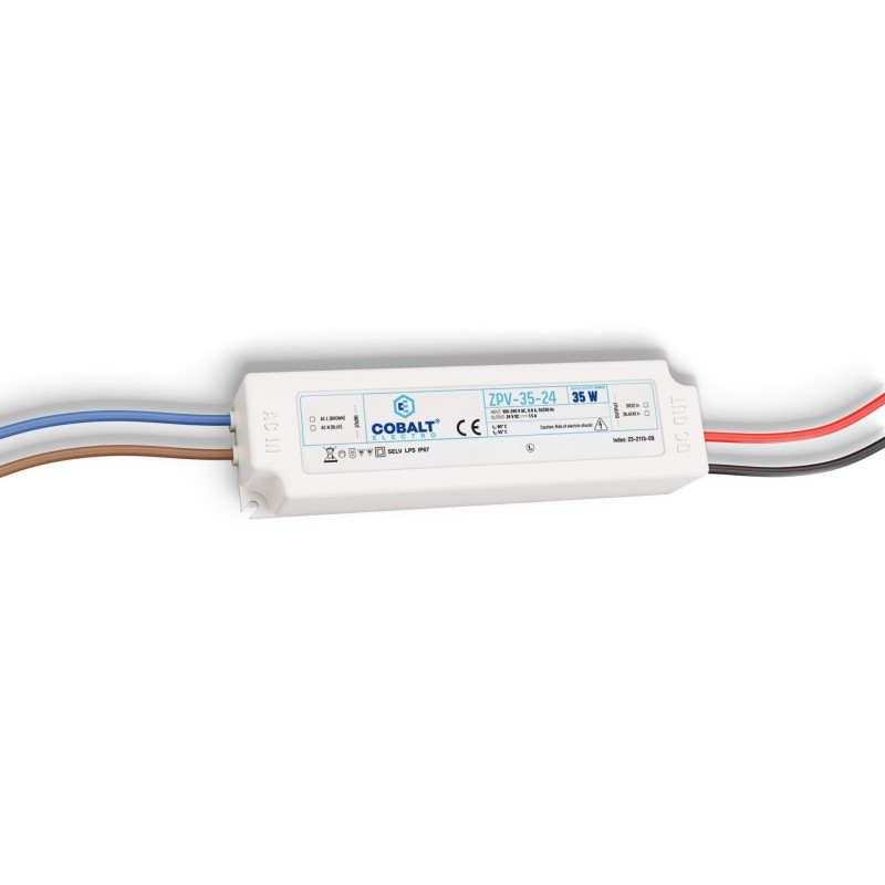 Greenlux DRIVER 35W/P IP67 24V (ZPV-35-24) - LED driver GXLD312