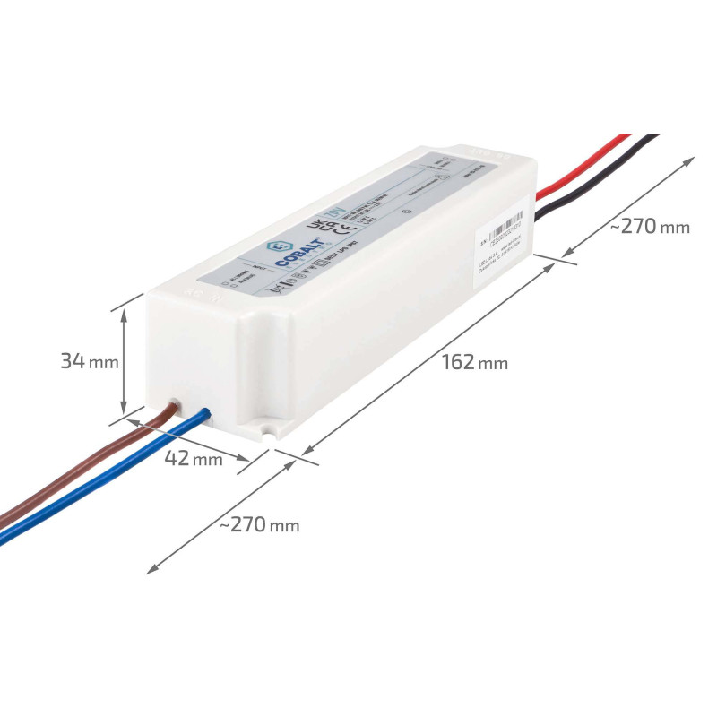 Greenlux DRIVER 75W/P IP67 24V (ZPV-75-24) - LED driver GXLD314