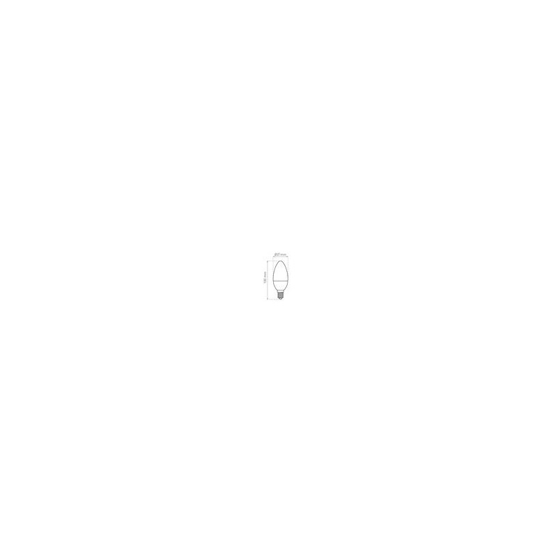 Greenlux LED CANDLE C37 E14 4,4W/40W WW 470lm - Žiarovka LED GXDS450
