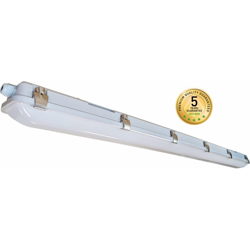 Greenlux DUST LED Premium emergency 40W NW 6100/7150lm - Svietidlo prachotesné LED s núdzovým modulom GXWP375