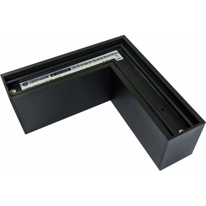 Greenlux LINIK 12W Black PR NW - type L 1950/1550lm - konektor typu L GXLS428