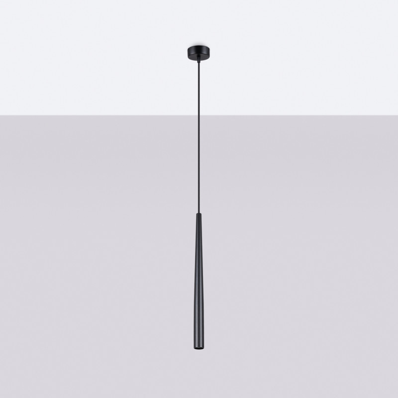 Sollux Pedant lampa BLISS 1 čierna
