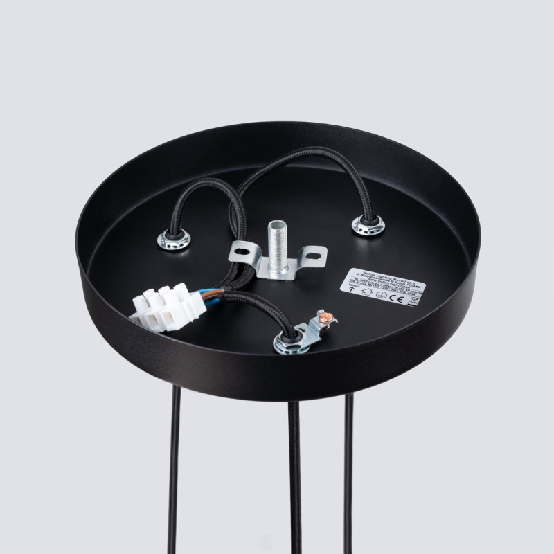 Sollux Pedantná lampa BLISS 3P čierna