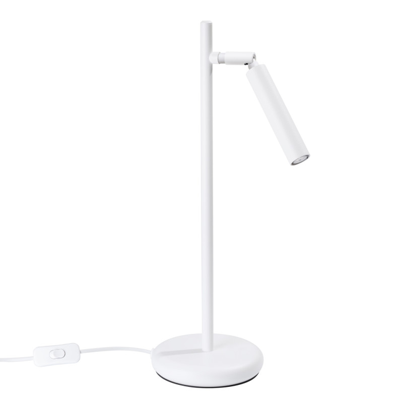 Sollux Stolová lampa PASTELO biela