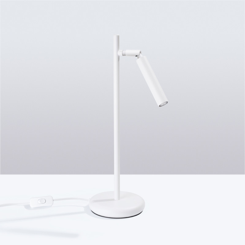 Sollux Stolová lampa PASTELO biela
