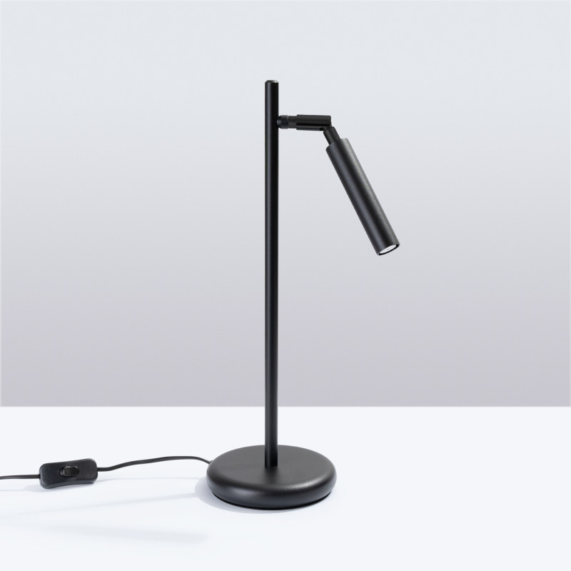 Sollux Stolová lampa PASTELO čierna