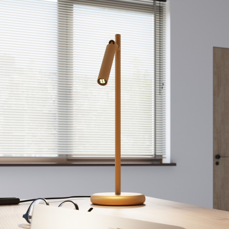 Sollux Stolová lampa PASTELO gold