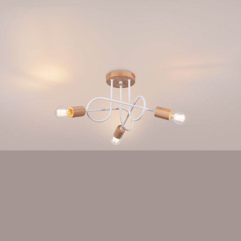 Sollux Luster EMBER 3 biely