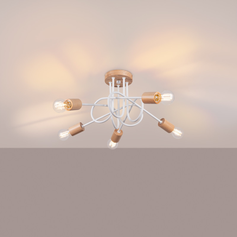 Sollux Luster EMBER 5 biely