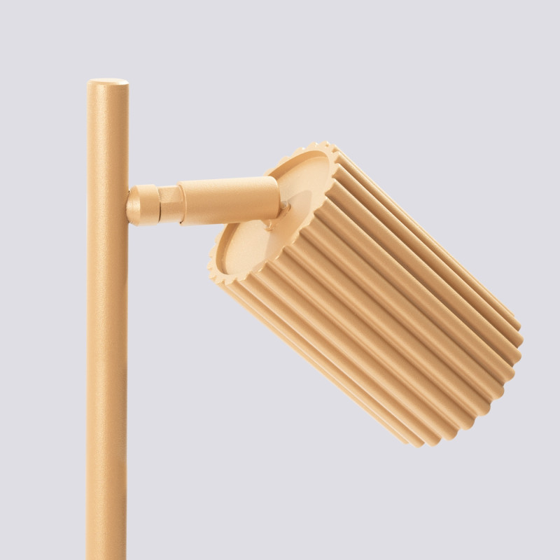 Sollux Stolová lampa KARBON zlatá