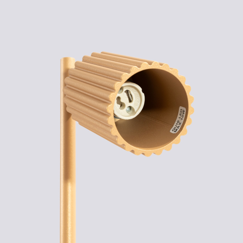 Sollux Stolová lampa KARBON zlatá