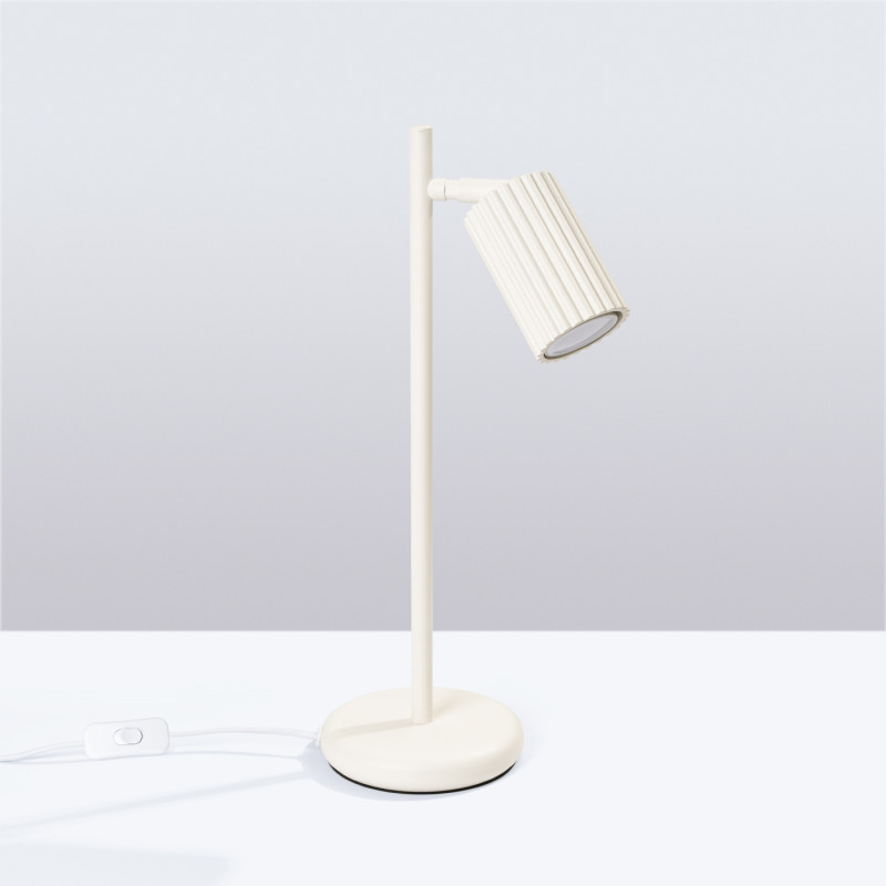 Sollux Stolová lampa KARBON béžová