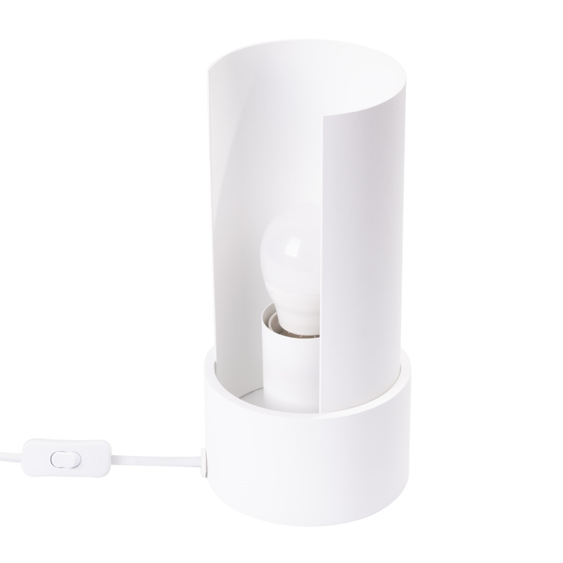 Sollux Stolová lampa FLASH biela