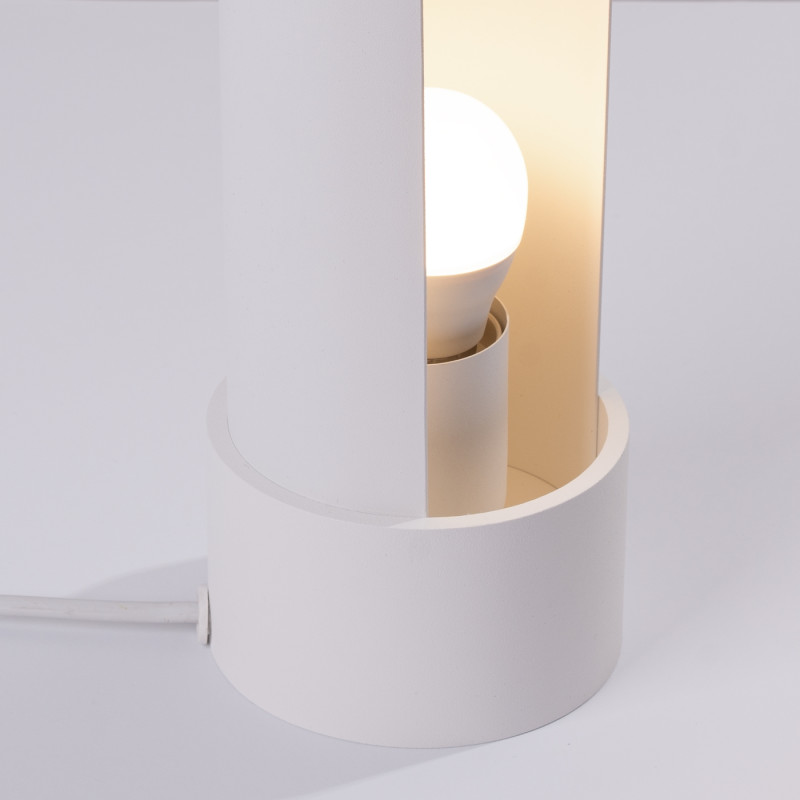 Sollux Stolová lampa FLASH biela