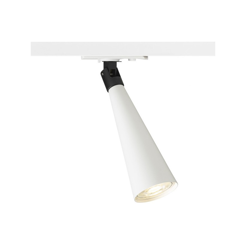 RENDL ALEXIS pre jednookr. lištu biela/čierna  230V LED GU10 5W R14468