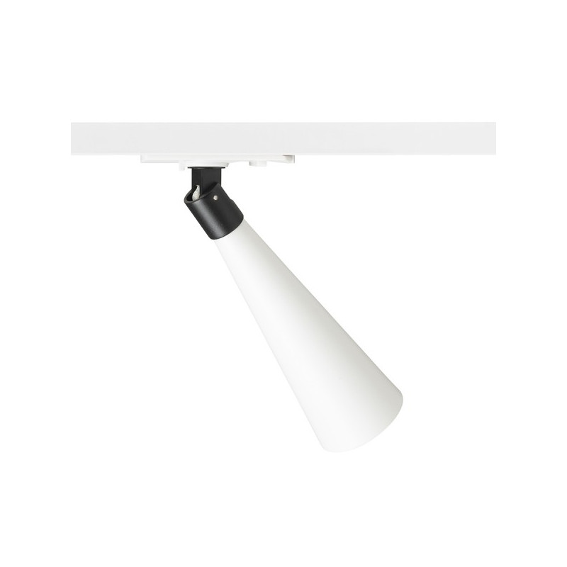 RENDL ALEXIS pre jednookr. lištu biela/čierna  230V LED GU10 5W R14468