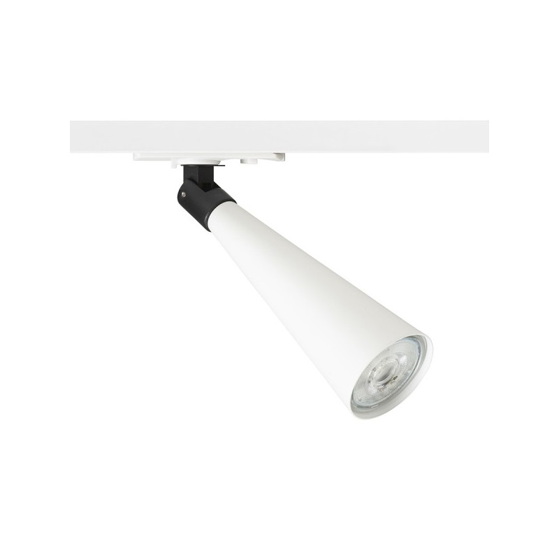 RENDL ALEXIS pre jednookr. lištu biela/čierna  230V LED GU10 5W R14468