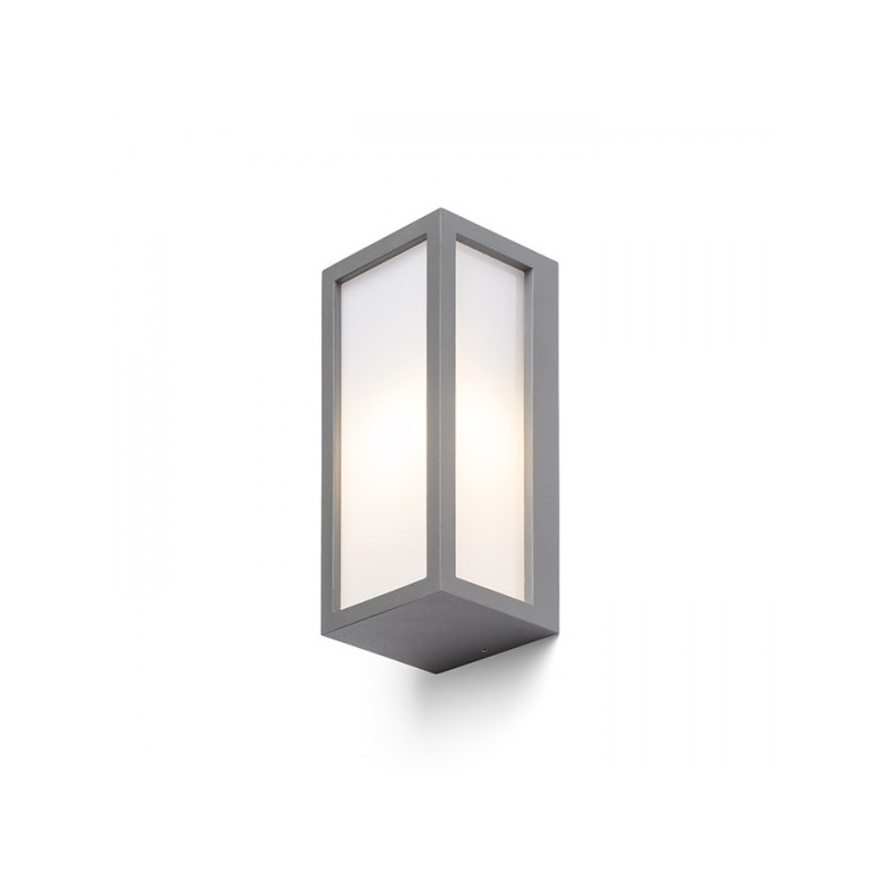 RENDL DURANT nástenná striebornosivá  230V LED E27 15W IP54 R12568