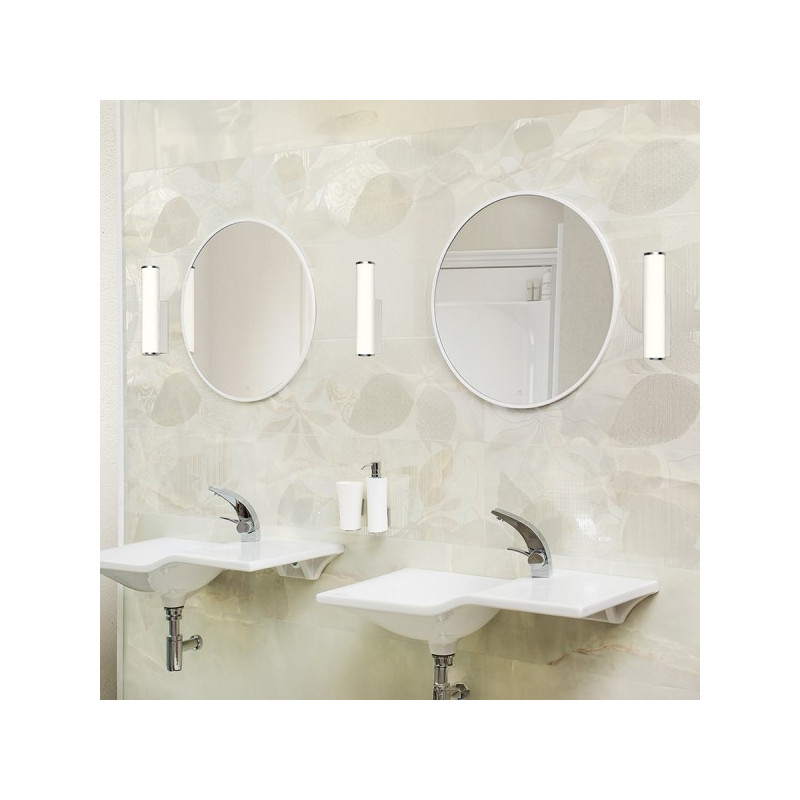 RENDL STELLA nástenná  chróm 230V LED 7W IP44  3000K R14519