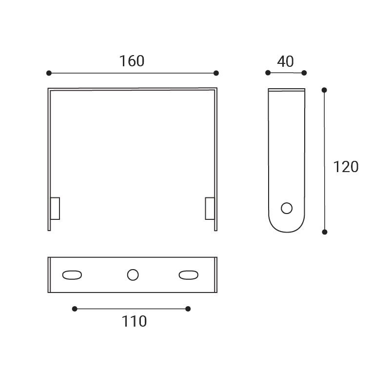 LED2 HBAY II / HBAY PRO BRACKET 6459903