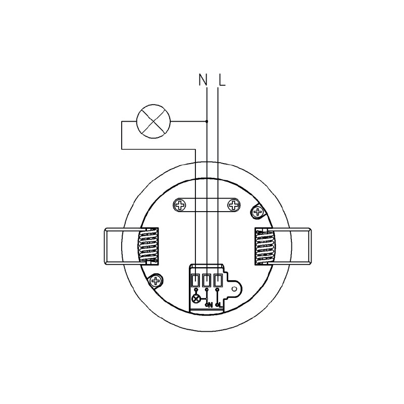 Greenlux SENSOR 32 - Pohybové čidlo PIR vstavané GXSI013