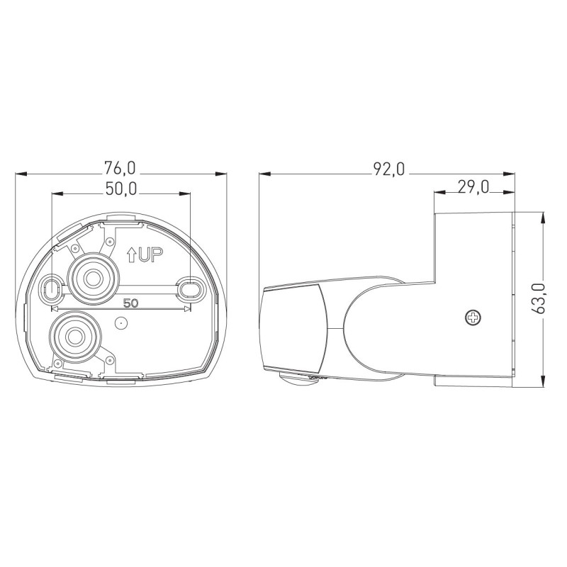 Greenlux SENSOR 16 B - Pohybové čidlo PIR GXSE019