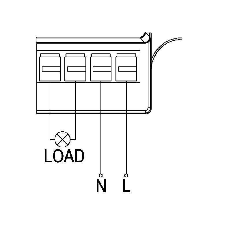 Greenlux SENSOR HF 71 - Pohybové čidlo HF k vstavbe GXHF020