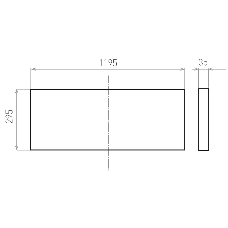 Greenlux STELLA II 40W NW 4500/5600lm -  Vstavaný LED panel typu backlight GXDS364