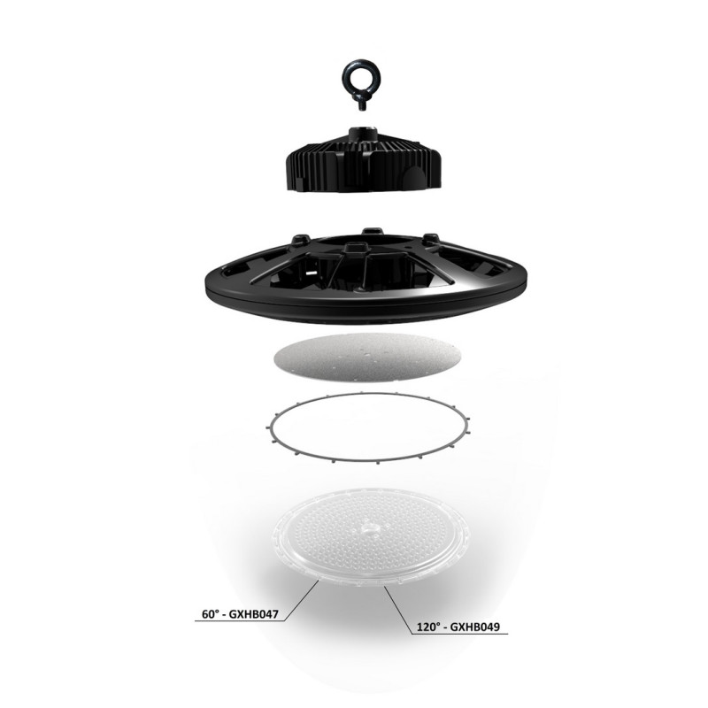 Greenlux GOLY DALI 150W 90 NW 19000lm - Svietidlo LED pre DALI systém (HighBay LED) GXHB081