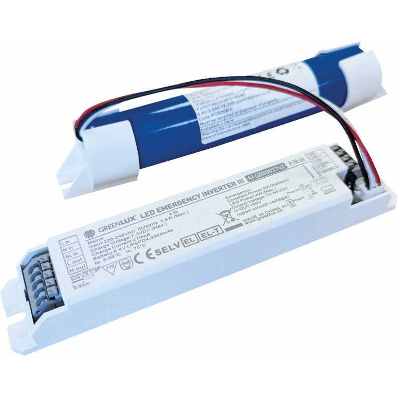 Greenlux LED EMERGENCY INVERTER III - Núdzový modul s batériou GXNO037v2