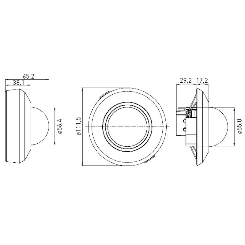 Greenlux PRES SENSOR 104 W - Prítomnostne čidlo PIR GXSE020