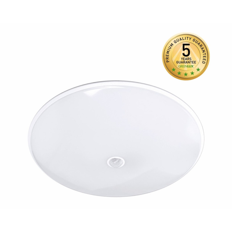 Greenlux VISTA PIR 15W NW 1350/1750lm - LED svietidlo s PIR senzorom GXPS210