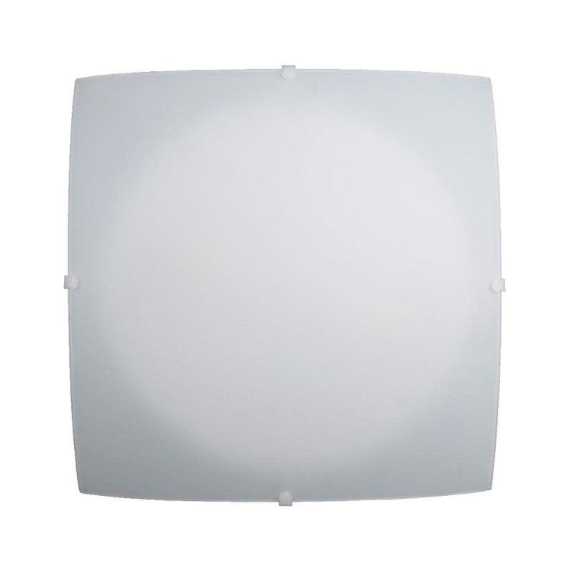PREZENT DELTA 1xE27/60W, 300x300,WHITE, MATT