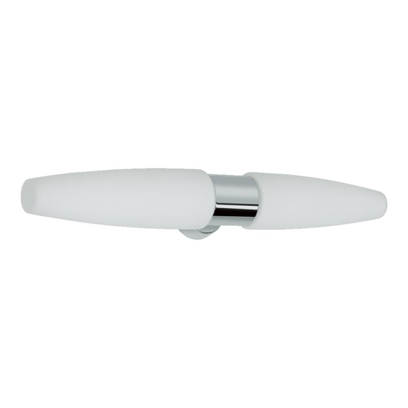 PREZENT LINDOS 2xE14/40W,IP44, CHROME/OPAL