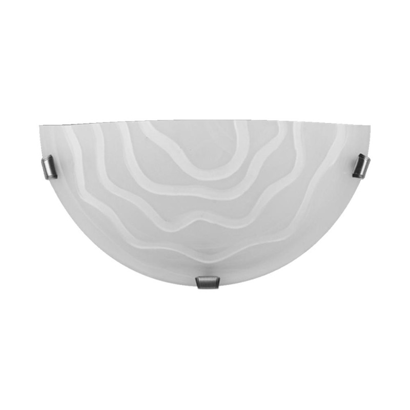 PREZENT VEZUV 1xE27/60W, CHROME/ALAB.DECOR