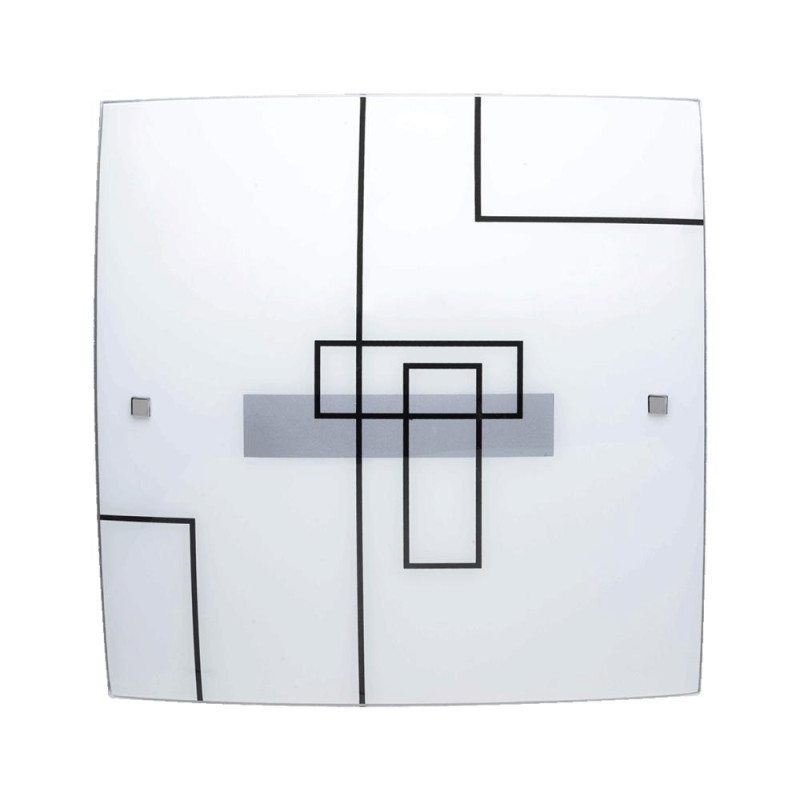 PREZENT PRIX 1xE27/60W,285X285,WHITE