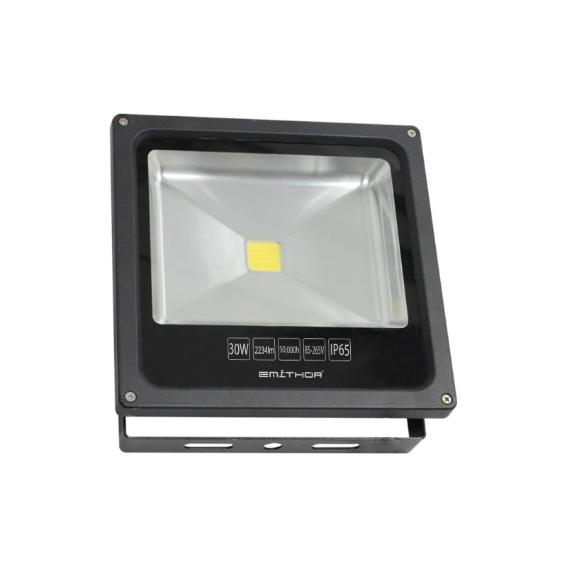 EMITHOR METALED LED/30W,IP65, 6000K, BLACK