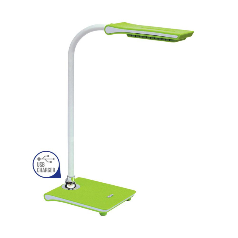 PREZENT JONAS LED/5W, 6500K, GREEN, TABLE
