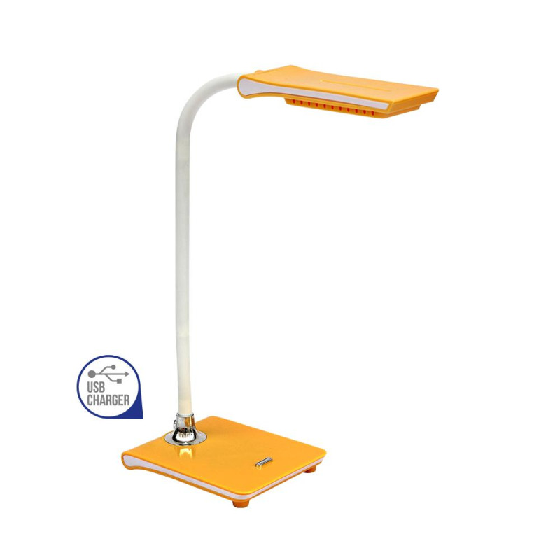 PREZENT JONAS LED/5W, 6500K, YELLOW, TABLE