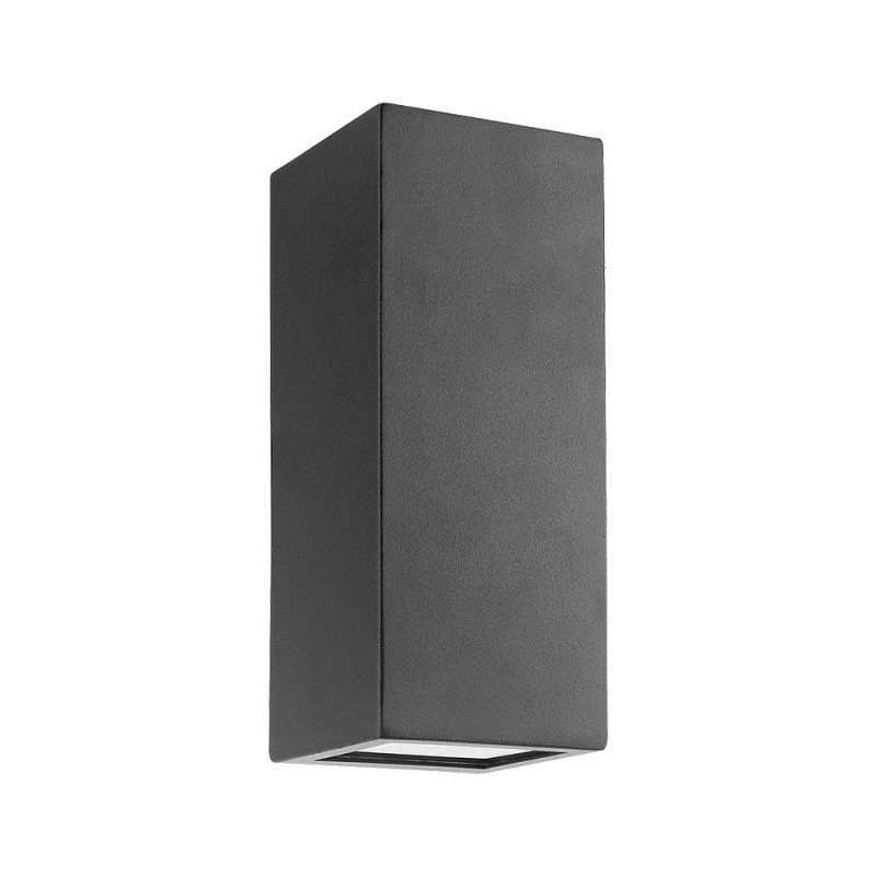 PREZENT BLOCK 2xLED/3W,4000K,IP44, DARK GREY