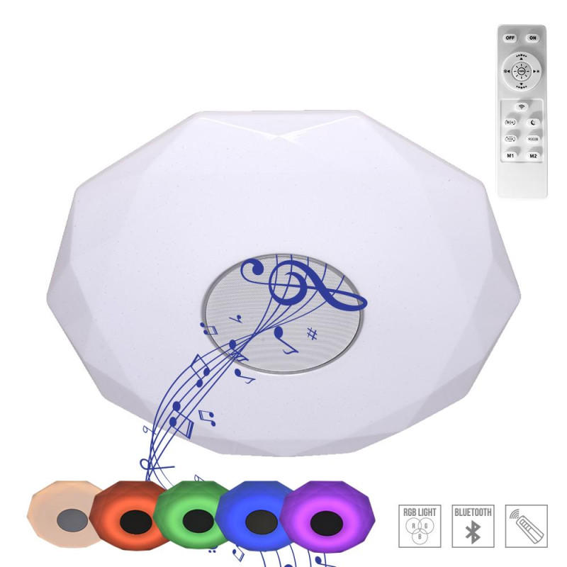 PREZENT SOUND LED/60W,3000-6500K, WHITE