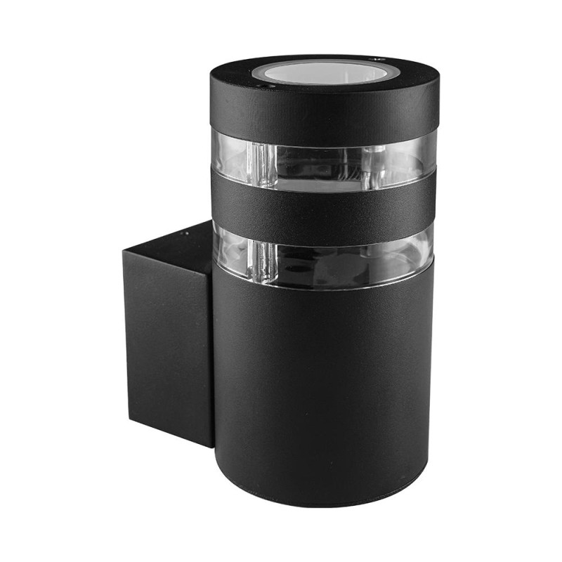 PREZENT DAIMA 1xGU10/10W,IP44,BLACK,WALL
