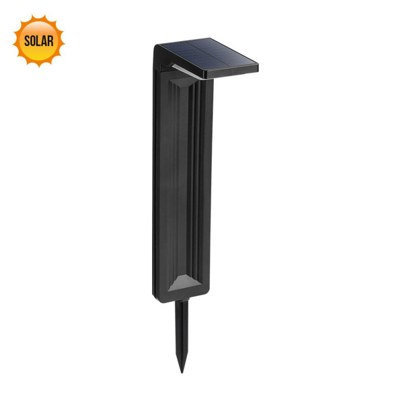 PREZENT KEYO LED/6W,SOLAR,IP44,BLACK POLE