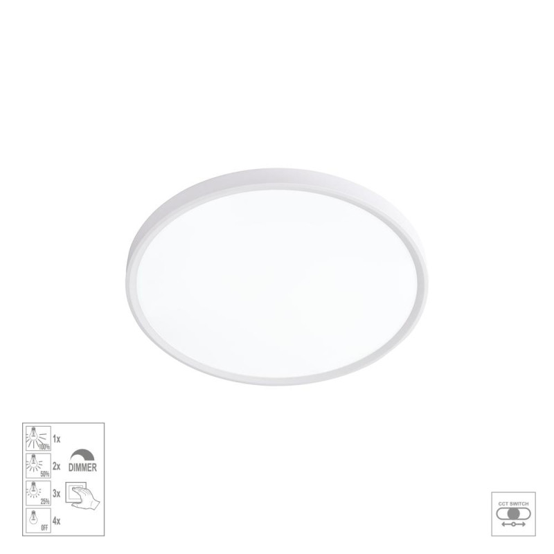 PREZENT TRIMO LED/18W,3000-6000K, WHITE