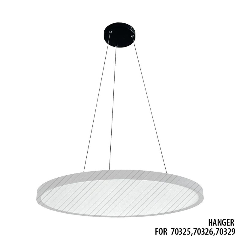 PREZENT HANGER,3 WIRES FOR TRIMO 70325,6,9,BLACK