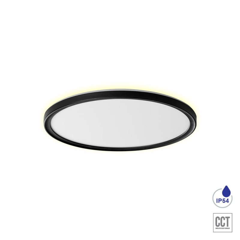 PREZENT CORDIA LED/12W,3000K-6000K,IP54,BLACK