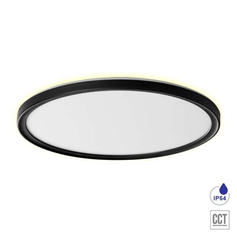 PREZENT CORDIA LED/24W,3000K-6000K,IP54,BLACK
