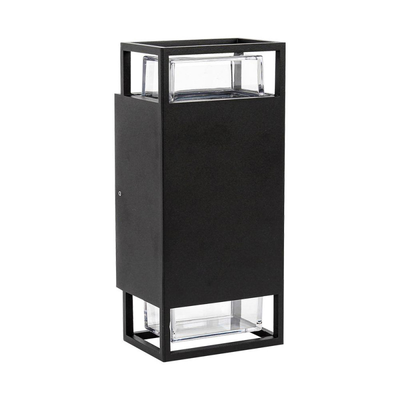 PREZENT EVENTO 2xGU10/35W,IP54, BLACK,WALL